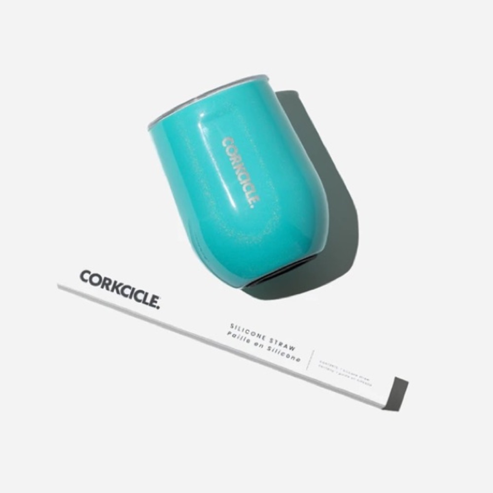 NEW Corkcicle Wine Tumbler with Silicone Straw - Picture 3 of 13